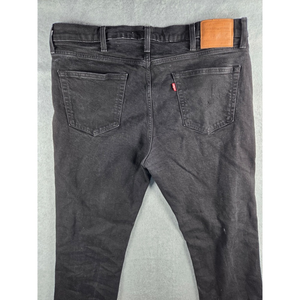 Levi's 511 Slim Fit Jeans Mens 40x32 Black Premium Denim Pants
